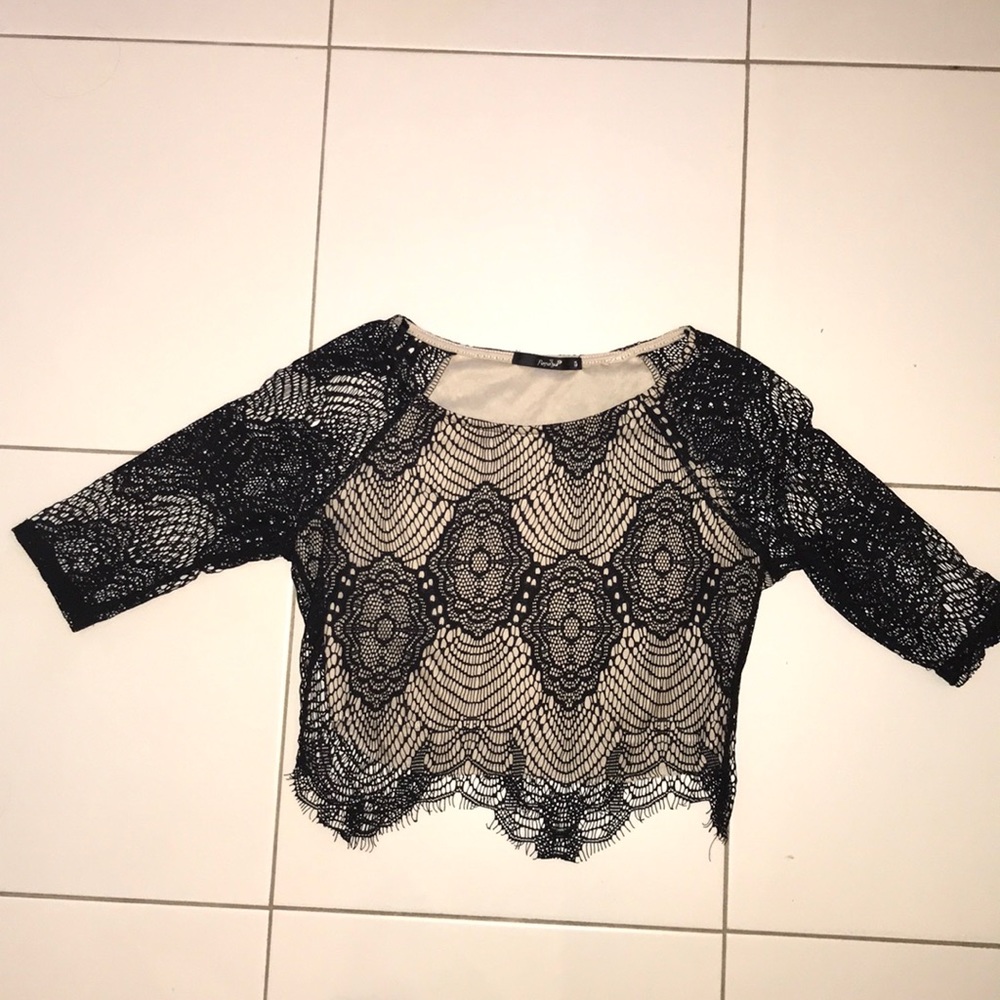 Two Piece lace outfit